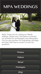 Mobile Screenshot of mpaweddings.com